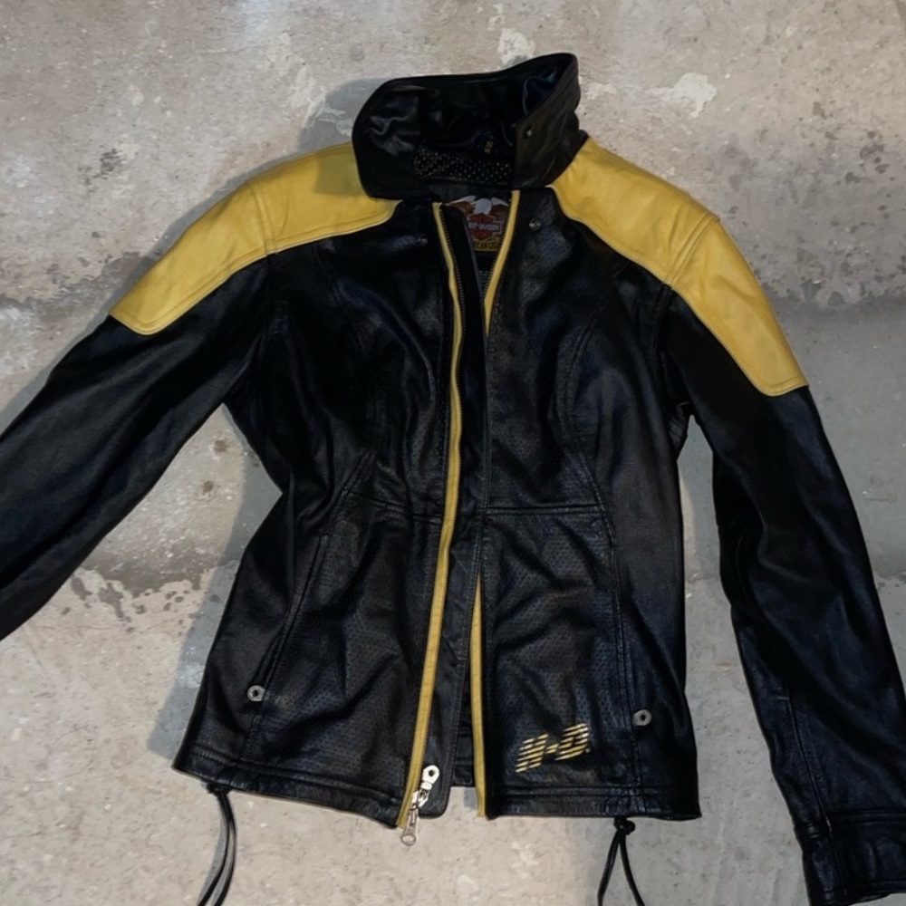 Authentic Harley Davison Jacket Bomber - Women Size Small